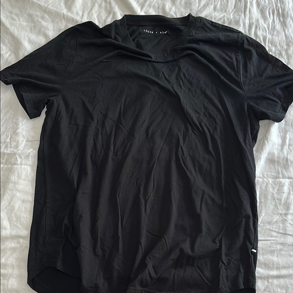 Source Unknown Other - Edgar + Ash Black Short Sleeve Tee Casual Cotton